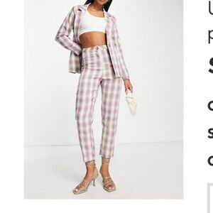 Brand new worn once high waisted work pant.